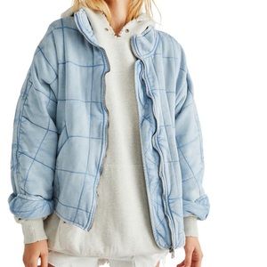 Free People Dolman Quilted Jacket